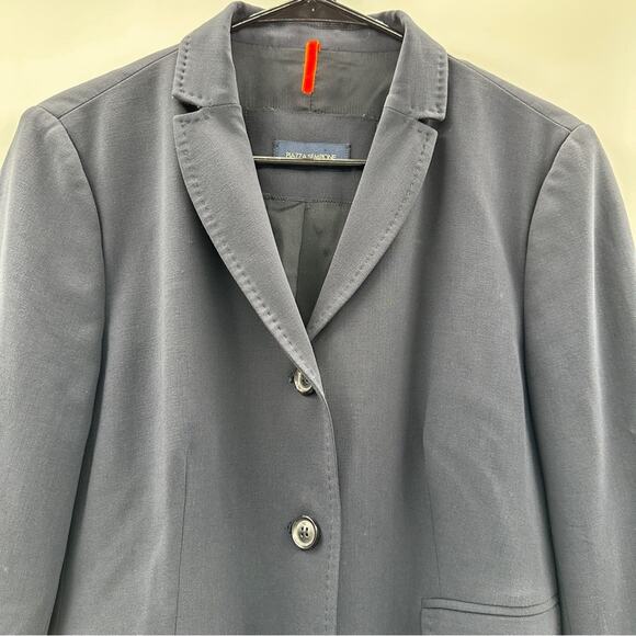Piazz Sempione Navy Blue Long Sleeve Three Button‎ Blazer Size 46 - Picture 2 of 11